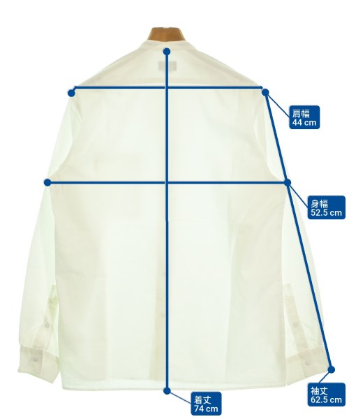 THE NORTH FACE（ザノースフェイス）カジュアルシャツ 白 サイズ:M メンズ/2200618895182