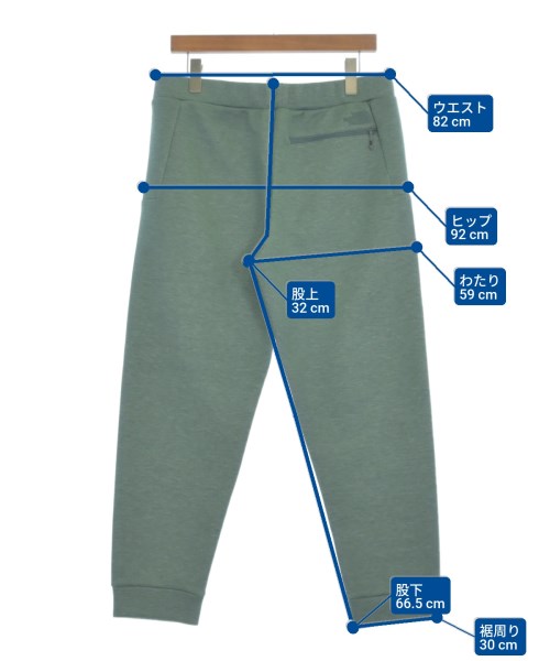THE NORTH FACE（ザノースフェイス）スウェットパンツ 緑 サイズ:-(XL位) レディース/2200629517035