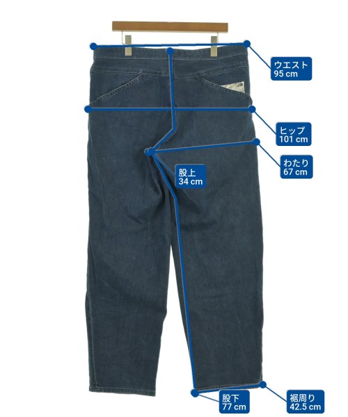THE NORTH FACE（ザノースフェイス）デニムパンツ 青 サイズ:-(L位) メンズ/2200619685287