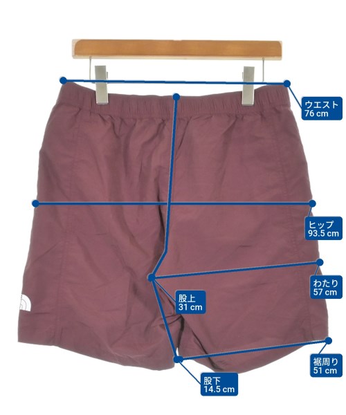 THE NORTH FACE（ザノースフェイス）ショートパンツ 赤 サイズ:L メンズ/2200632800070
