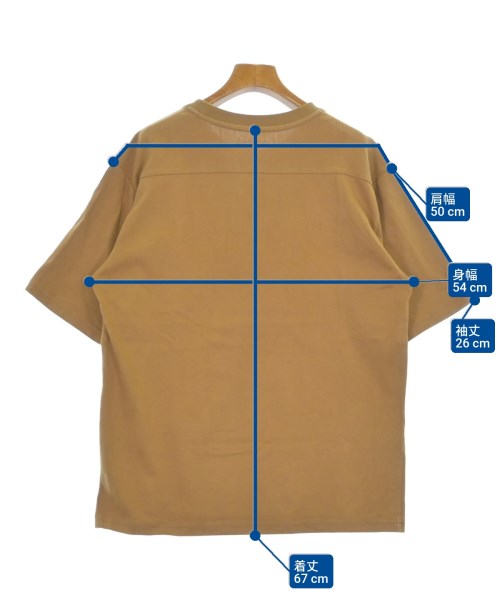 THE NORTH FACE（ザノースフェイス）Tシャツ・カットソー 茶 サイズ:M メンズ/2200607175028