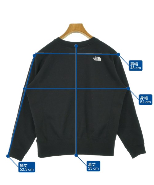 THE NORTH FACE（ザノースフェイス）スウェット 黒 サイズ:S レディース/2200615055015