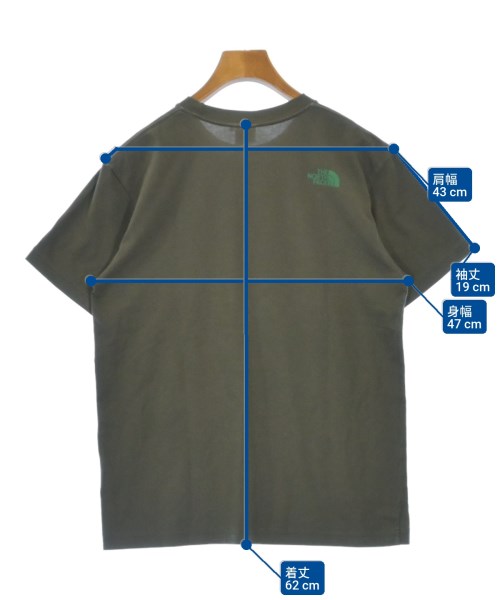 THE NORTH FACE（ザノースフェイス）Tシャツ・カットソー カーキ サイズ:M メンズ/2200615152042