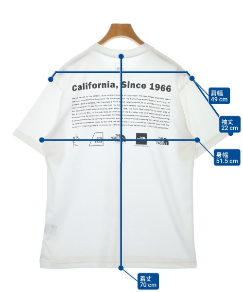 THE NORTH FACE（ザノースフェイス）Tシャツ・カットソー 白 サイズ:L メンズ/2200618567102