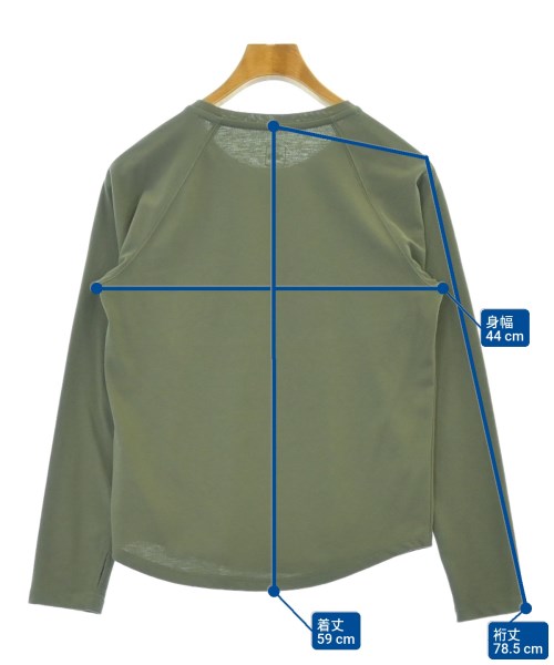 THE NORTH FACE（ザノースフェイス）Tシャツ・カットソー カーキ サイズ:M レディース/2200607947106