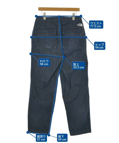 THE NORTH FACE（ザノースフェイス）デニムパンツ 紺 サイズ:M メンズ/2200673303042