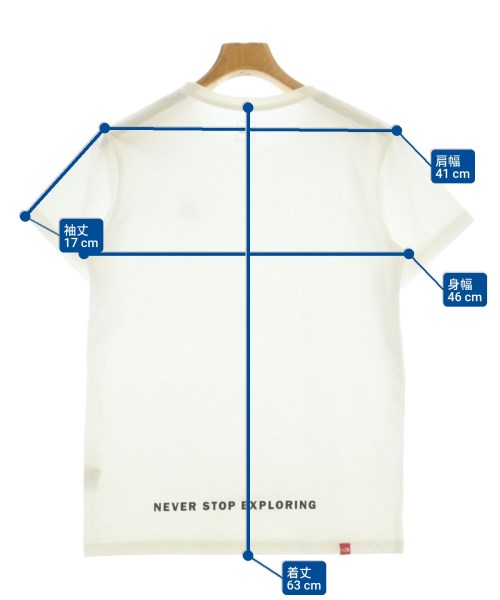 THE NORTH FACE（ザノースフェイス）Tシャツ・カットソー 白 サイズ:L レディース/2200670373031