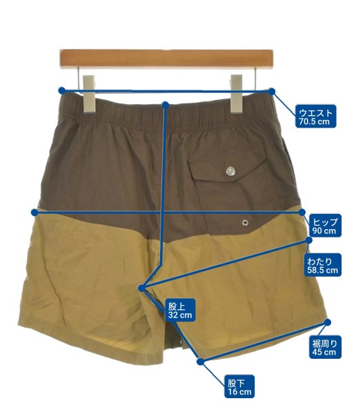 THE NORTH FACE（ザノースフェイス）ショートパンツ 茶 サイズ:L メンズ/2200670781041