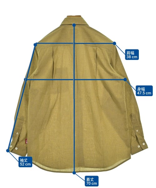 THE NORTH FACE（ザノースフェイス）カジュアルシャツ 黄 サイズ:M レディース/2200673490056