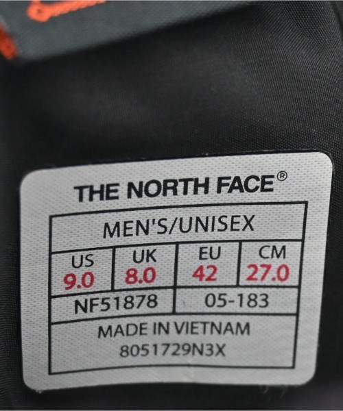 THE NORTH FACE（ザノースフェイス）ブーツ 黒 サイズ:27cm メンズ/2200670944057