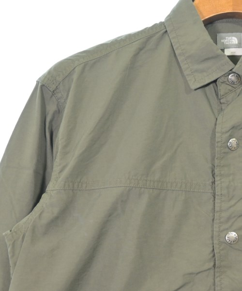 THE NORTH FACE（ザノースフェイス）カジュアルシャツ カーキ サイズ:S メンズ/2200674872042