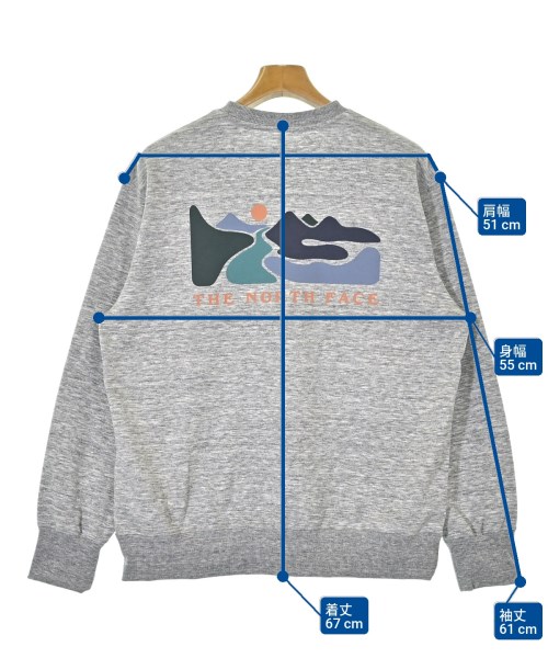 THE NORTH FACE（ザノースフェイス）スウェット グレー サイズ:M メンズ/2200675926027