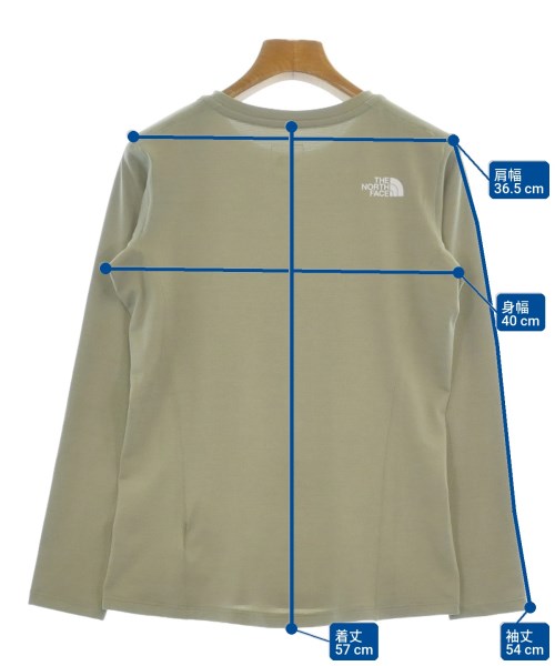 THE NORTH FACE（ザノースフェイス）Tシャツ・カットソー カーキ サイズ:S レディース/2200654450055