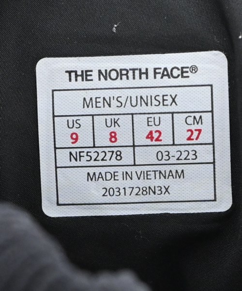 THE NORTH FACE（ザノースフェイス）ブーツ 黒 サイズ:27cm メンズ/2200674764217