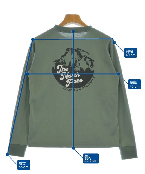 THE NORTH FACE（ザノースフェイス）Tシャツ・カットソー カーキ サイズ:S レディース/2200677514093