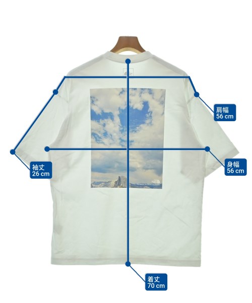 THE NORTH FACE（ザノースフェイス）Tシャツ・カットソー 白 サイズ:M メンズ/2200676078060