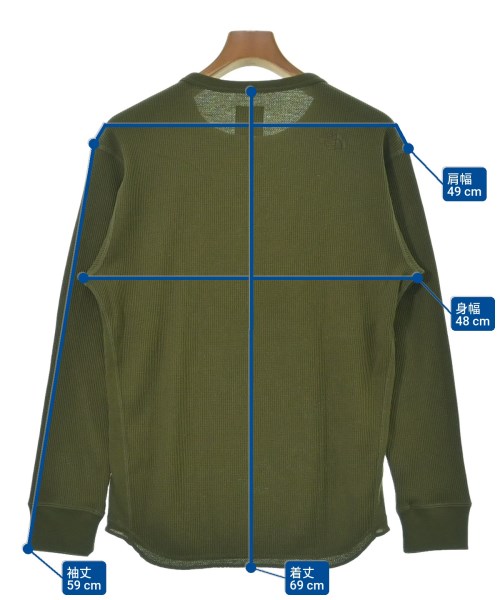 THE NORTH FACE（ザノースフェイス）Tシャツ・カットソー カーキ サイズ:L メンズ/2200677988597