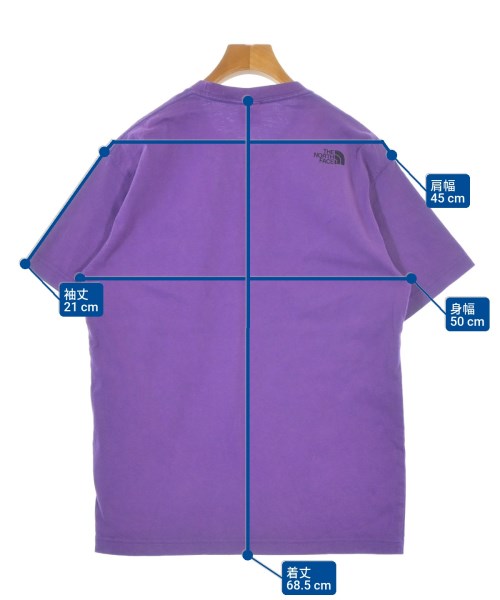 THE NORTH FACE（ザノースフェイス）Tシャツ・カットソー 紫 サイズ:S メンズ/2200681222014