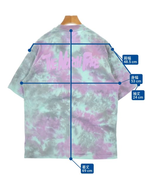 THE NORTH FACE（ザノースフェイス）Tシャツ・カットソー 紫 サイズ:XS メンズ/2200681222021