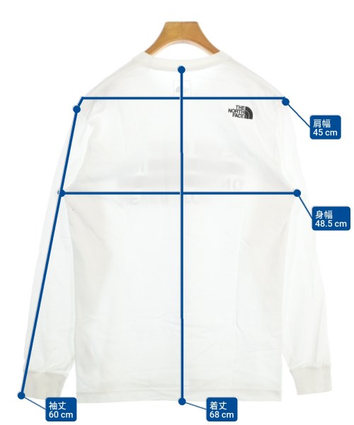 THE NORTH FACE（ザノースフェイス）Tシャツ・カットソー 白 サイズ:S メンズ/2200694518067