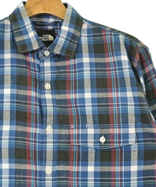 THE NORTH FACE（ザノースフェイス）カジュアルシャツ 青 サイズ:L メンズ/2200690277067