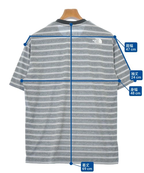 THE NORTH FACE（ザノースフェイス）Tシャツ・カットソー グレー サイズ:M メンズ/2200692384107