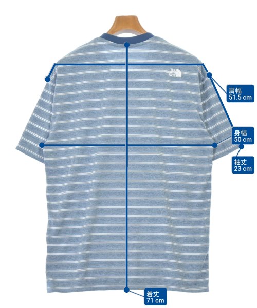 THE NORTH FACE（ザノースフェイス）Tシャツ・カットソー 青 サイズ:L メンズ/2200692384114