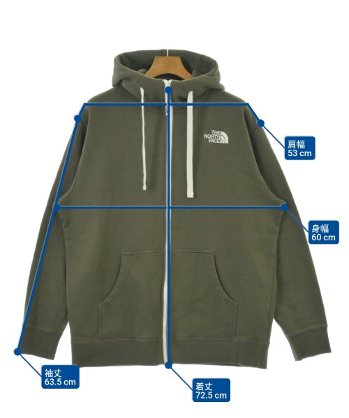 THE NORTH FACE（ザノースフェイス）パーカー カーキ サイズ:XL メンズ/2200693735175