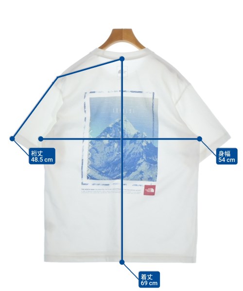 THE NORTH FACE（ザノースフェイス）Tシャツ・カットソー 白 サイズ:L メンズ/2200693092025