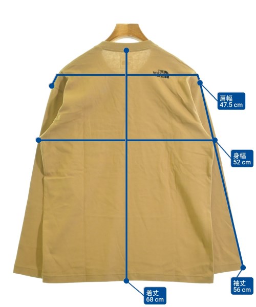 THE NORTH FACE（ザノースフェイス）Tシャツ・カットソー ベージュ サイズ:M メンズ/2200698971042