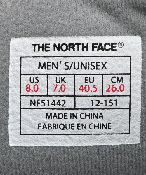 THE NORTH FACE（ザノースフェイス）ブーツ 緑 サイズ:26cm メンズ/2200698318960