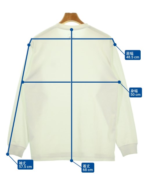 THE NORTH FACE（ザノースフェイス）Tシャツ・カットソー 白 サイズ:M メンズ/2200692650240