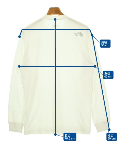 THE NORTH FACE（ザノースフェイス）Tシャツ・カットソー 白 サイズ:S メンズ/2200692650257