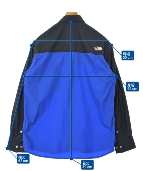 THE NORTH FACE（ザノースフェイス）カジュアルシャツ 青 サイズ:L メンズ/2200699594264