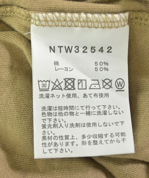 THE NORTH FACE（ザノースフェイス）Tシャツ・カットソー ベージュ サイズ:L レディース/2200700208036