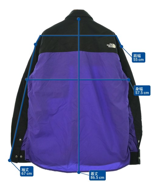THE NORTH FACE（ザノースフェイス）カジュアルシャツ 紫 サイズ:XL メンズ/2200654269107