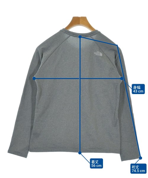THE NORTH FACE（ザノースフェイス）Tシャツ・カットソー グレー サイズ:M レディース/2200658257032