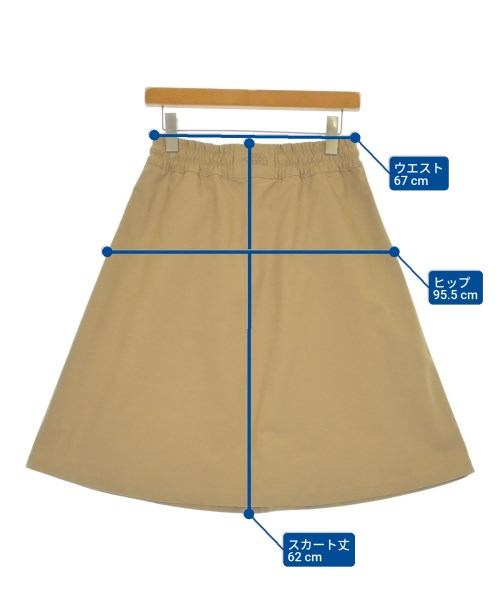 THE NORTH FACE（ザノースフェイス）ひざ丈スカート ベージュ サイズ:M レディース/2200660682051