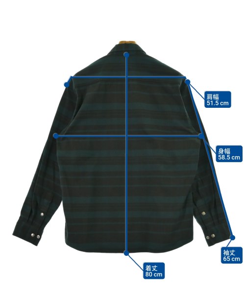 THE NORTH FACE（ザノースフェイス）カジュアルシャツ 緑 サイズ:M メンズ/2200661128053