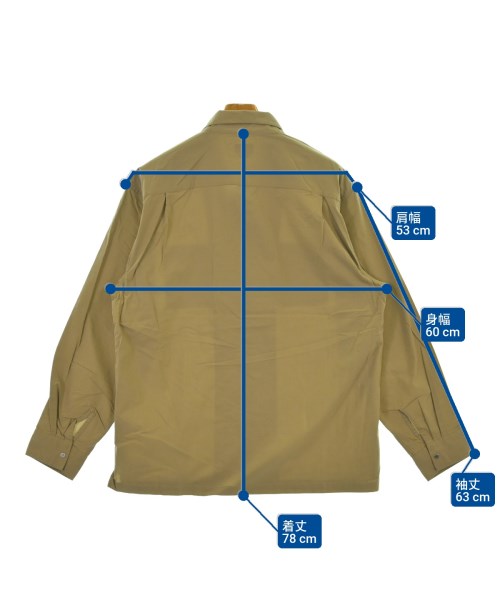 THE NORTH FACE（ザノースフェイス）カジュアルシャツ ベージュ サイズ:M メンズ/2200661331118