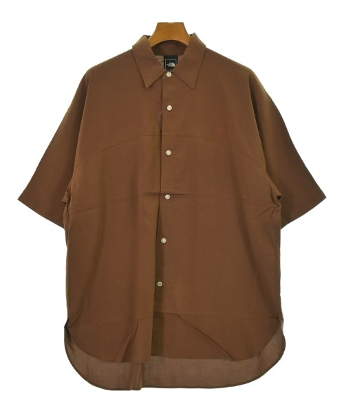 THE NORTH FACE(ザノースフェイス)カジュアルシャツ 茶 サイズ:M/2200661331125