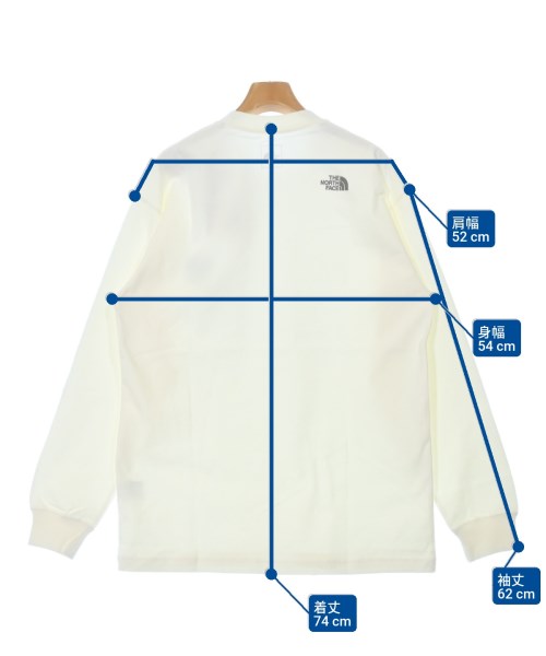 THE NORTH FACE（ザノースフェイス）Tシャツ・カットソー 白 サイズ:L メンズ/2200661331156