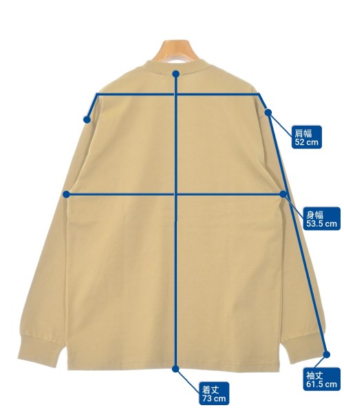 THE NORTH FACE（ザノースフェイス）Tシャツ・カットソー ベージュ サイズ:L メンズ/2200661331255