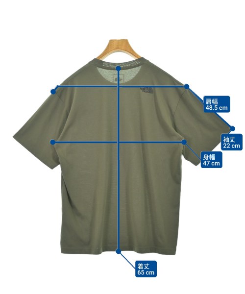 THE NORTH FACE（ザノースフェイス）Tシャツ・カットソー カーキ サイズ:L メンズ/2200658889080