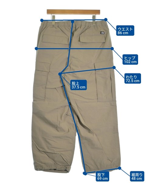 THE NORTH FACE（ザノースフェイス）カーゴパンツ ベージュ サイズ:XL メンズ/2200660652016