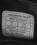 THE NORTH FACE（ザノースフェイス）スニーカー 黒 サイズ:27cm メンズ/2200662256021