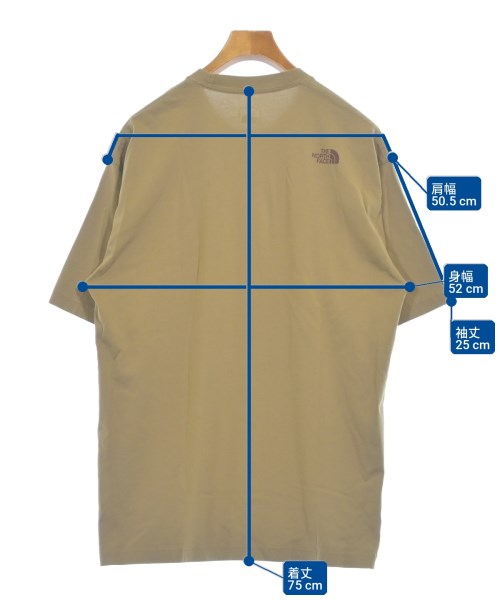 THE NORTH FACE（ザノースフェイス）Tシャツ・カットソー ベージュ サイズ:XL メンズ/2200711008236