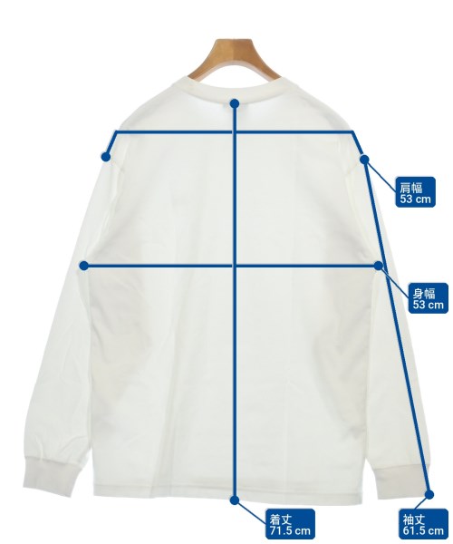 THE NORTH FACE（ザノースフェイス）Tシャツ・カットソー 白 サイズ:L メンズ/2200711008250