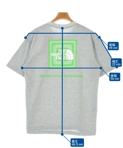 THE NORTH FACE（ザノースフェイス）Tシャツ・カットソー グレー サイズ:M メンズ/2200708581117