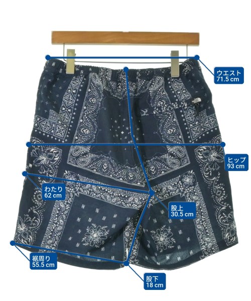THE NORTH FACE（ザノースフェイス）ショートパンツ 紺 サイズ:M メンズ/2200711226074